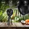 Ventilator mit Stativ - 3in1 Powerbank mit Smartphonehalter