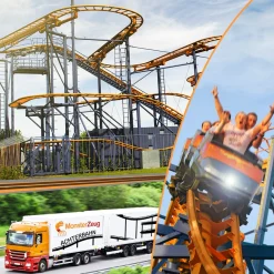 Vorgarten Achterbahn 2.14 Mio.-teiliger Bausatz