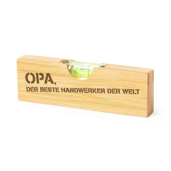 Wasserwaage mit Flaschenöffner - Bester Opa