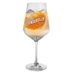 Weinglas mit Gravur - Ginderella