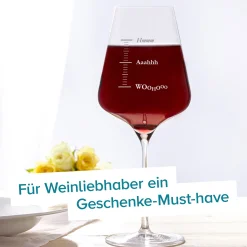 Weinglas mit Gravur - Woohooo