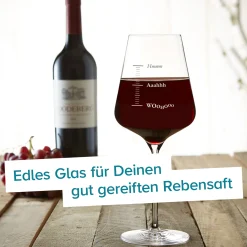 Weinglas mit Gravur - Woohooo
