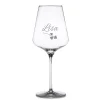 Weinhäppchen - Glas und Puzzle Brettchen personalisiert