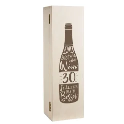 Weinkiste - 30. Geburtstag