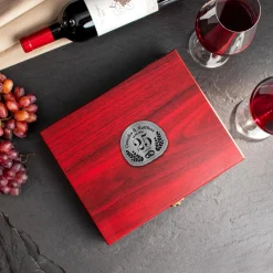 Wein Sommelier Set mit Gravur zur Silberhochzeit