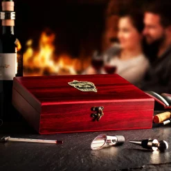 Wein Sommelier Set mit Gravur - Bester Papa