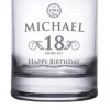 Whiskyglas 18. Geburtstag - elegant