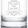 Whiskyglas mit Gravur - Bester Papa