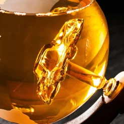 Whisky Globus Karaffe mit Gravur - Auto