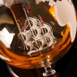 Whisky Globus Karaffe - Schiff