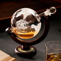 Whisky Globus Karaffe - Schiff