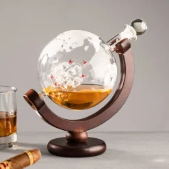 Whisky Globus Karaffe - Schiff