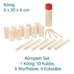 Wikinger Wurfspiel für den Garten