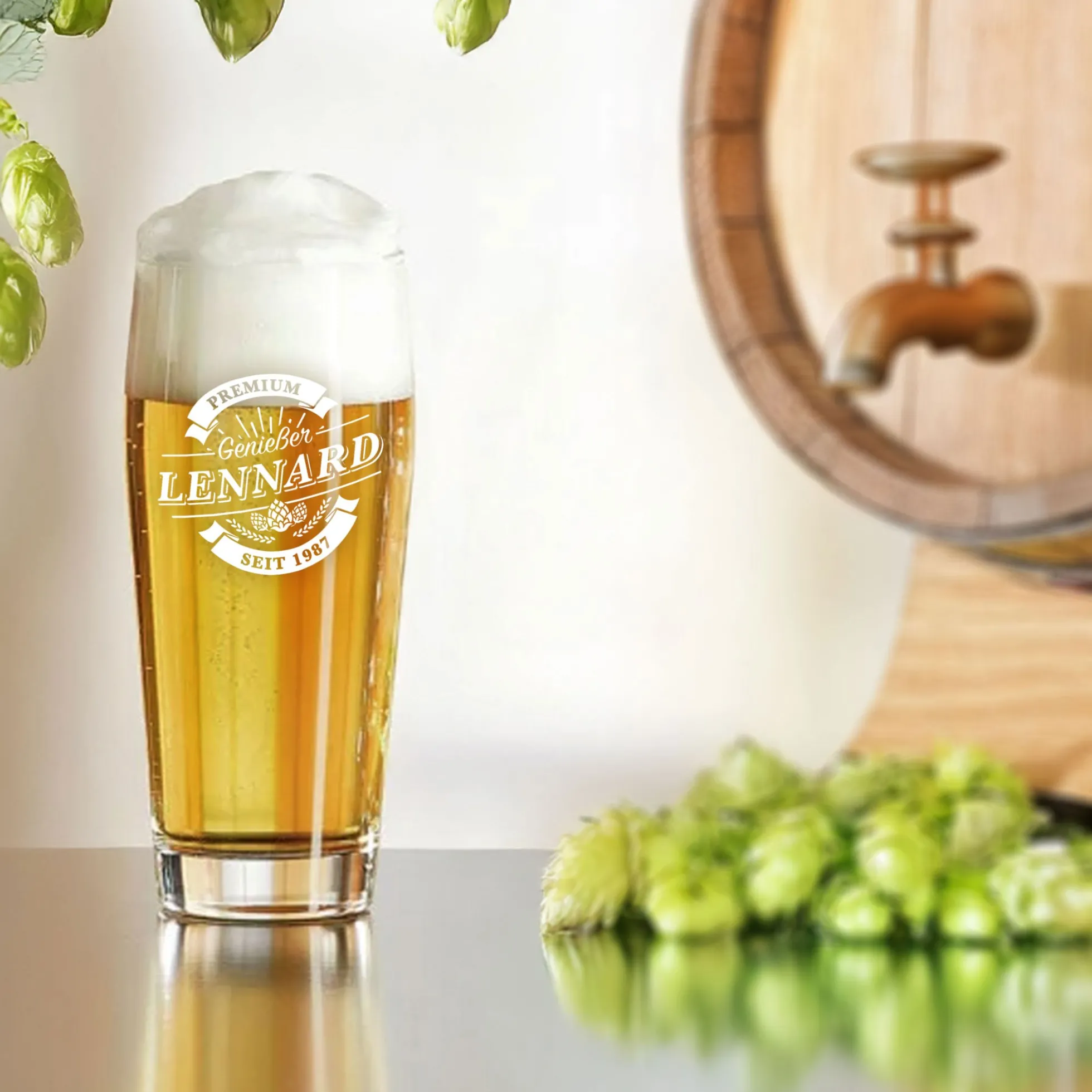 Willibecher mit Gravur - Premium Genießer