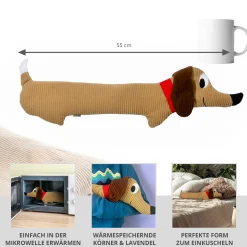 Wärmekissen - Dackel Kuscheltier