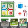 XXL Garten Ludo - Outdoor Gesellschaftsspiel