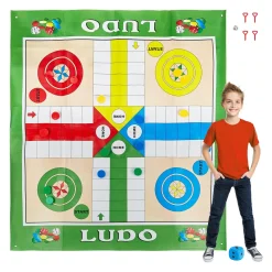 XXL Garten Ludo - Outdoor Gesellschaftsspiel