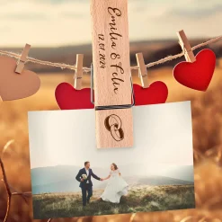 XXL Geldklammer zur Hochzeit - Ringe