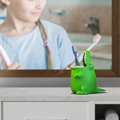 Zahnputzbecher für Kinder - Kroko