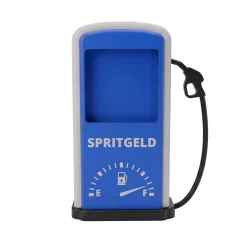 Zapfsäule Blau - Spritgeld Geldgeschenk zum Führerschein
