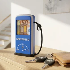 Zapfsäule Blau - Spritgeld Geldgeschenk zum Führerschein
