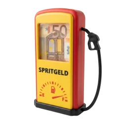 Zapfsäule Rot - Spritgeld Geldgeschenk zum Führerschein