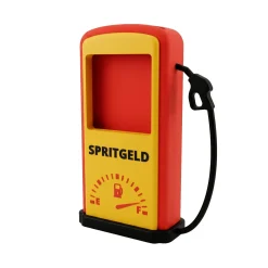 Zapfsäule Rot - Spritgeld Geldgeschenk zum Führerschein