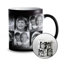 Zauber Fototasse Collage - personalisiert