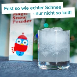 Zauberschnee - Magisches Pulver für Kunstschnee
