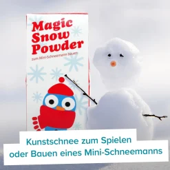 Zauberschnee - Magisches Pulver für Kunstschnee